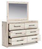 Lawroy Panel Bed, Dresser and Mirror