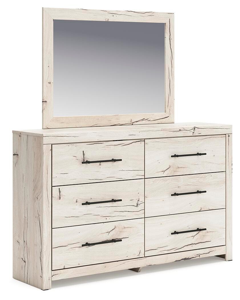 Lawroy Panel Storage Bed, Dresser, Mirror, Chest and Nightstand