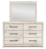 Lawroy Panel Headboard, Dresser, Mirror, Chest and Nightstand