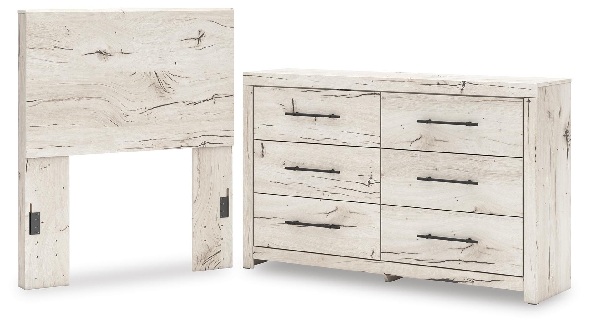 Lawroy Panel Headboard and Dresser