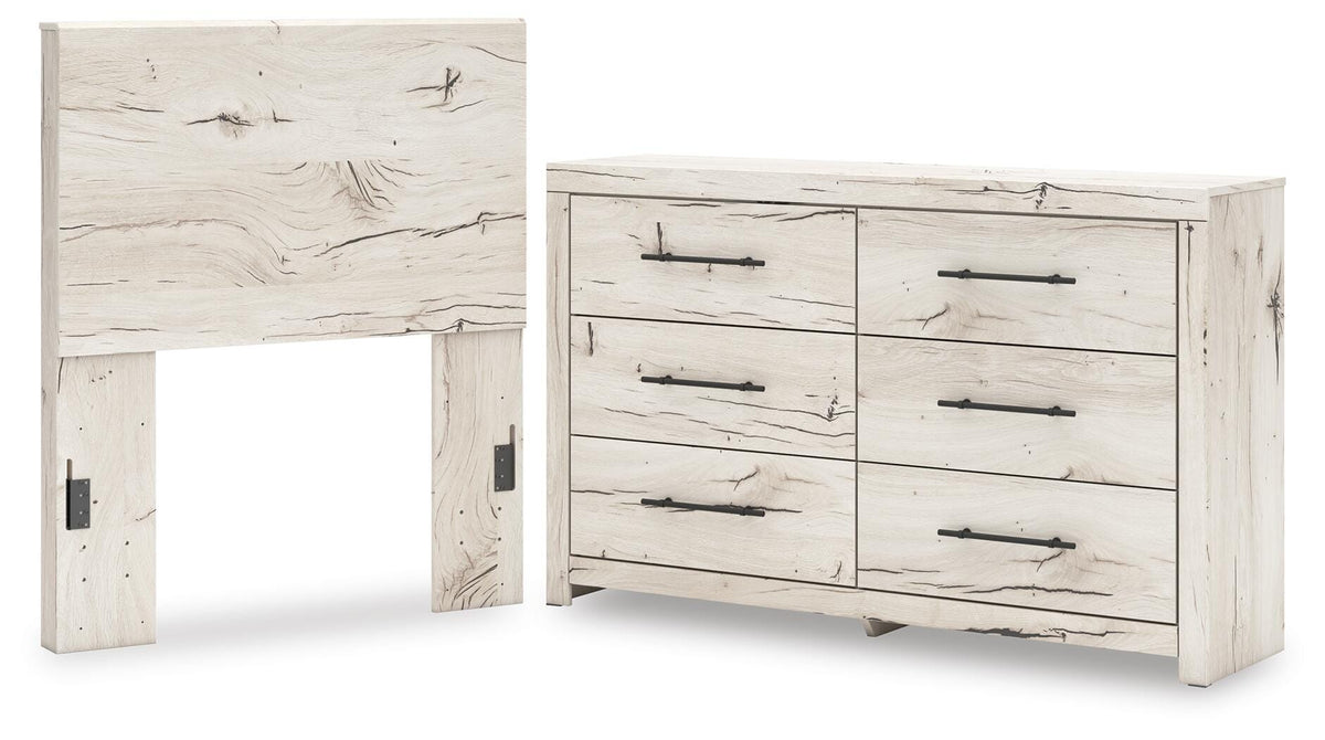 Lawroy Panel Headboard and Dresser