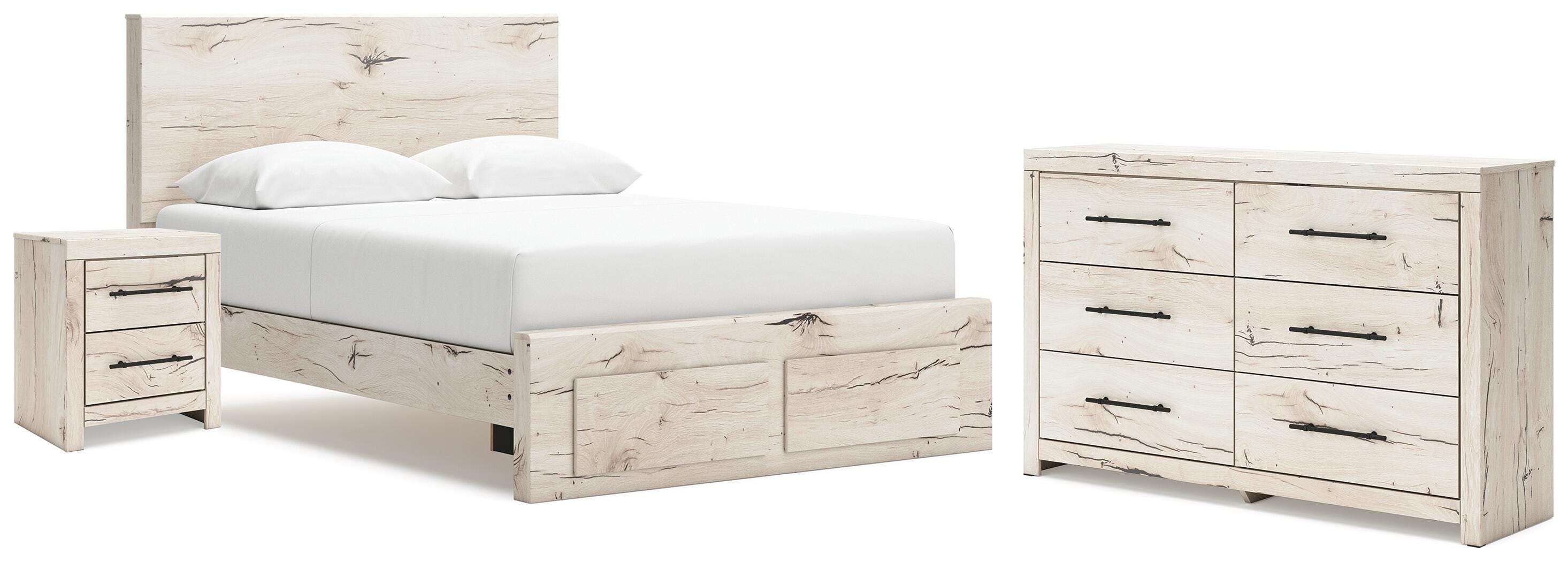 Lawroy Storage Bed, Dresser and Nightstand