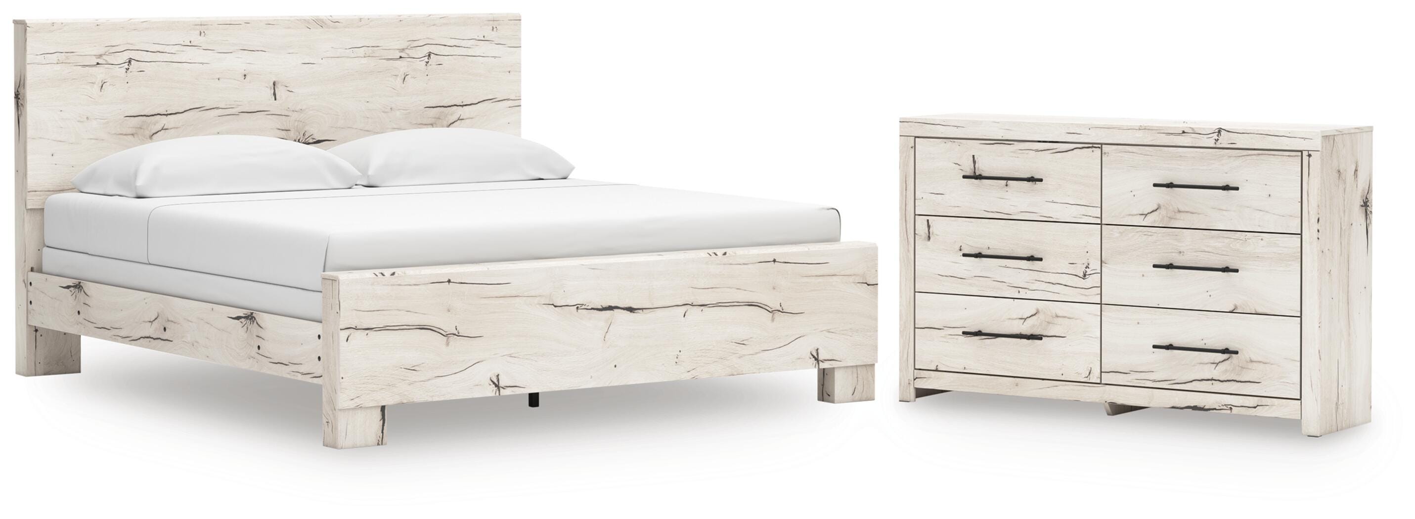 Lawroy Panel Bed and Dresser