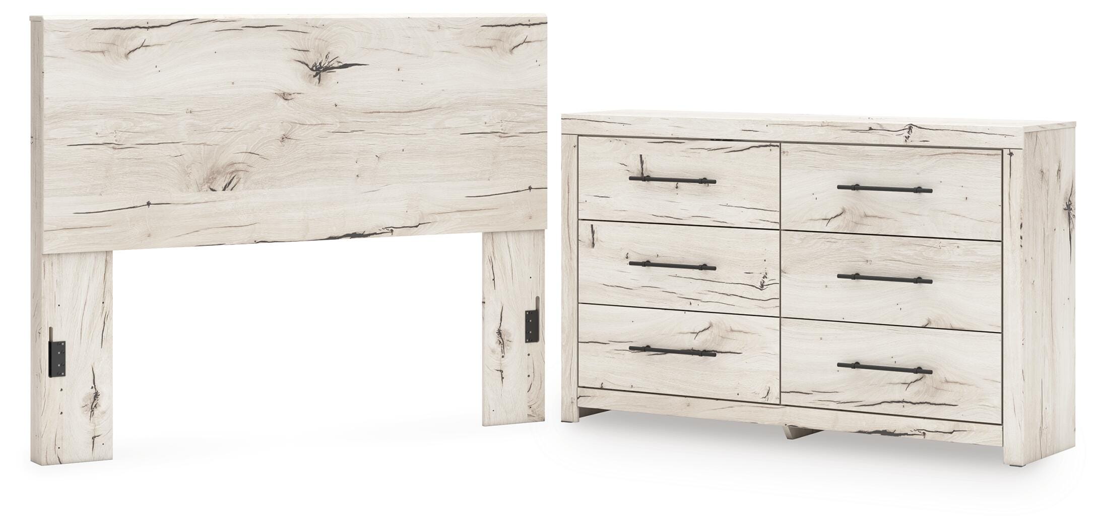 Lawroy Panel Headboard and Dresser
