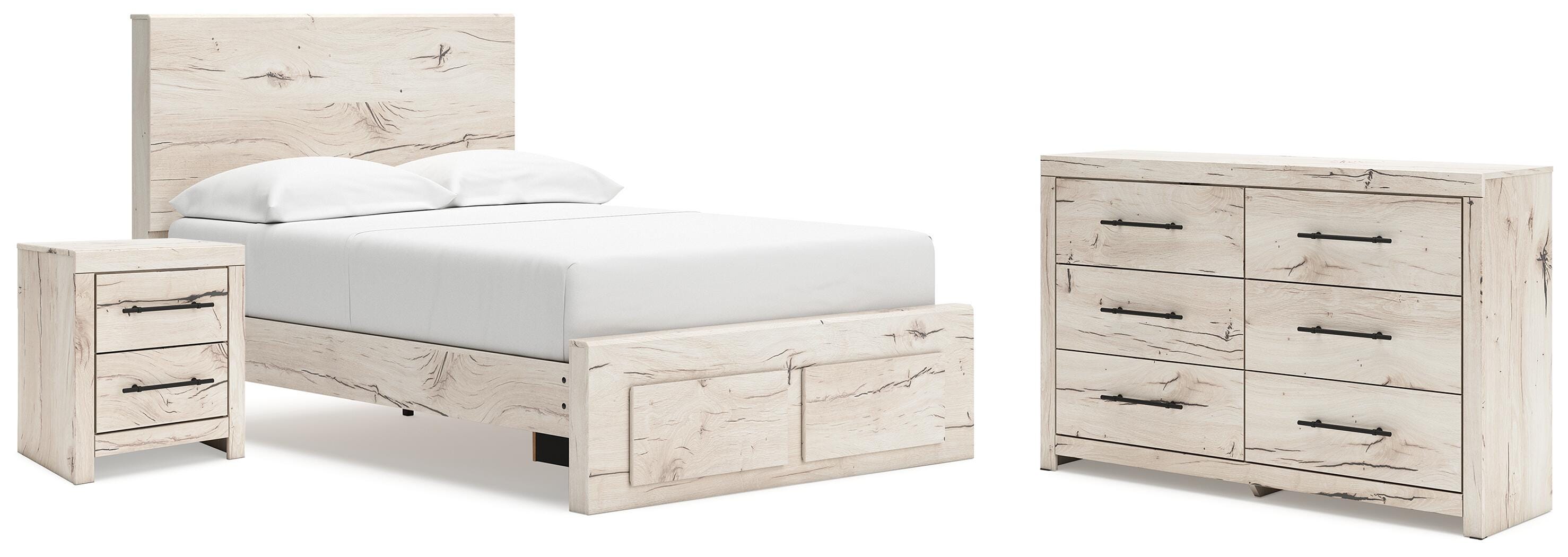 Lawroy Storage Bed, Dresser and Nightstand