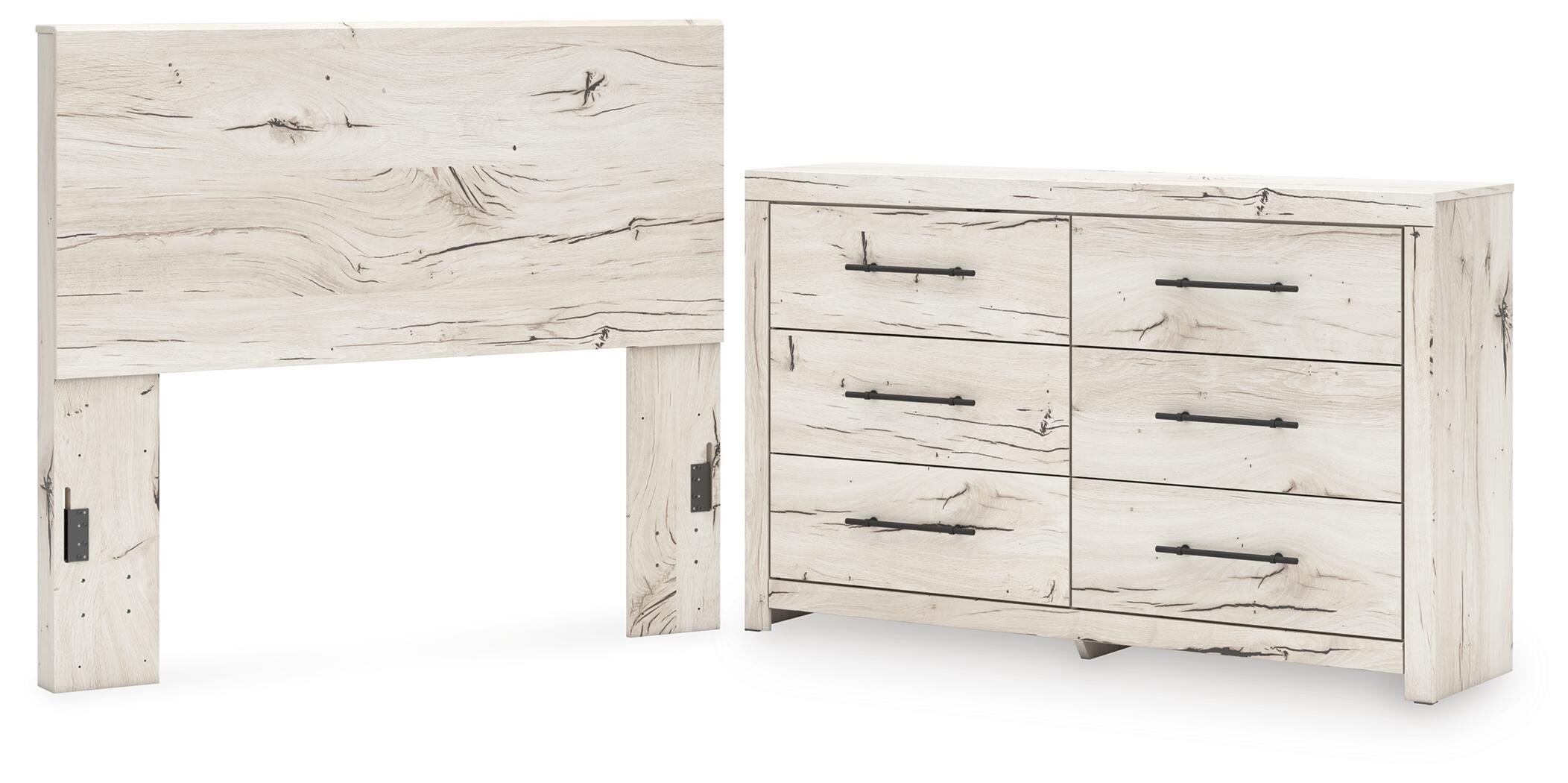 Lawroy Panel Headboard and Dresser