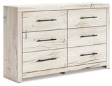 Lawroy Panel Bed and Dresser