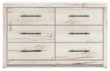 Lawroy Storage Bed, 2 Dressers, Mirror and 2 Nightstands
