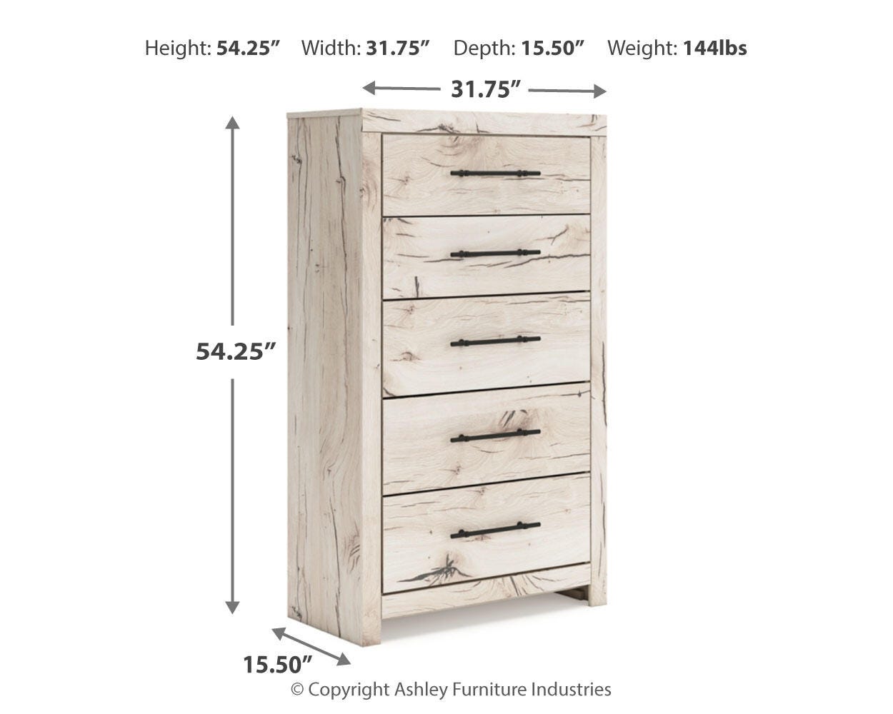 Lawroy Panel Storage Bed, Dresser, Mirror, Chest and Nightstand