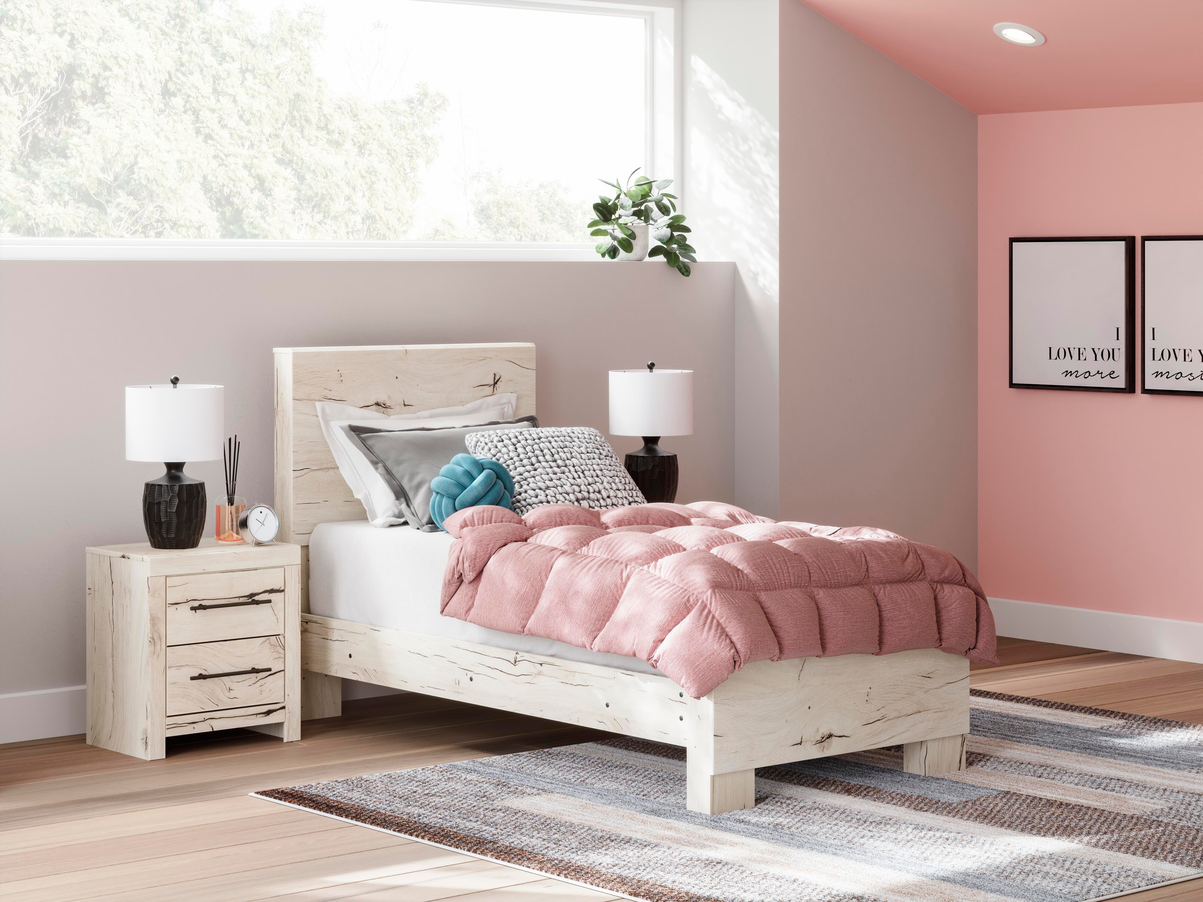 Whitaker Panel Bed, Dresser and Mirror
