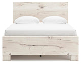Lawroy Panel Bed with Storage and 2 Nightstands