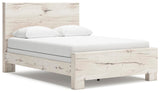 Whitaker Panel Bed and 2 Nightstands