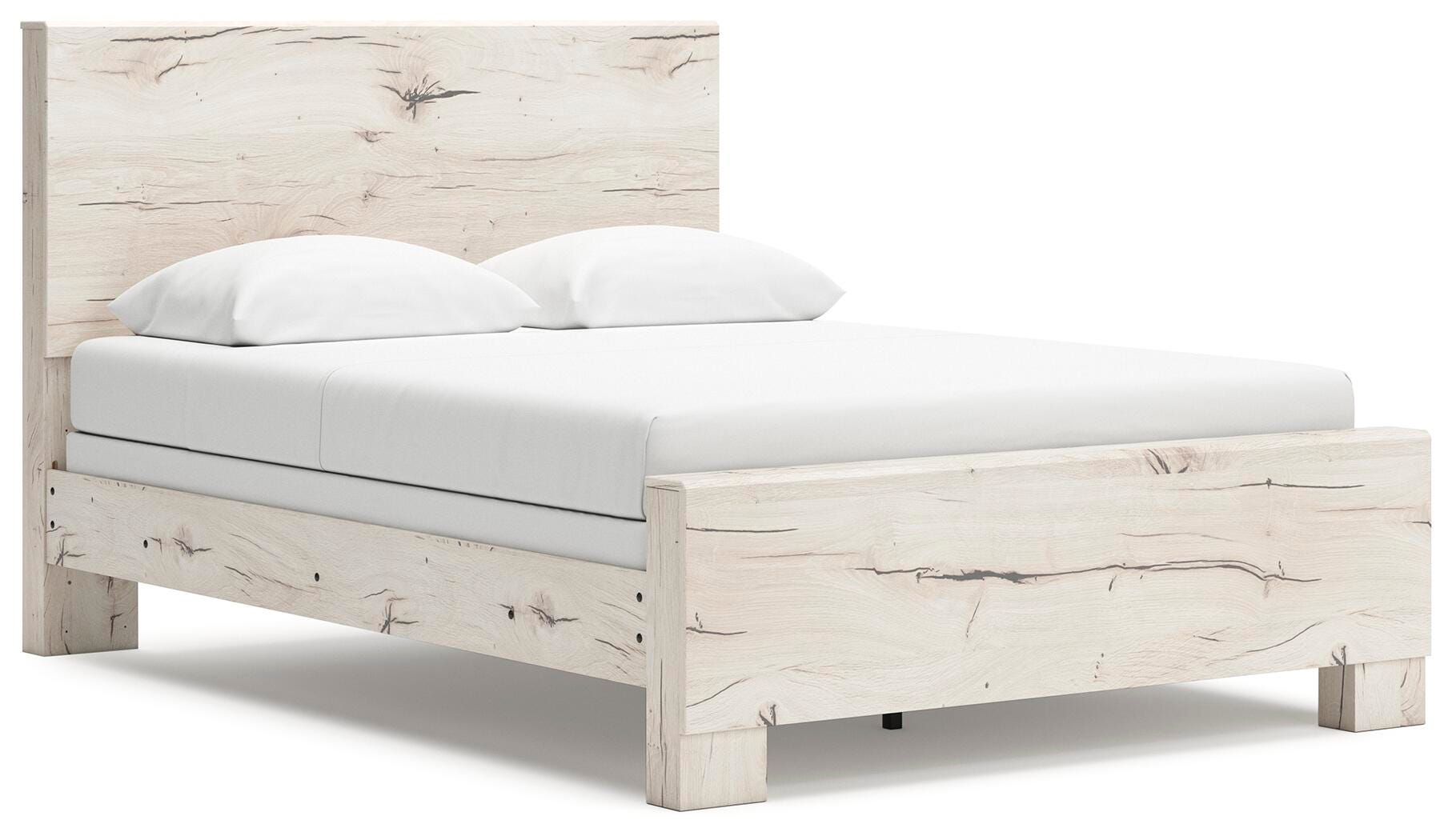 Lawroy Panel Bed, Dresser, Mirror, Chest and 2 Nightstands