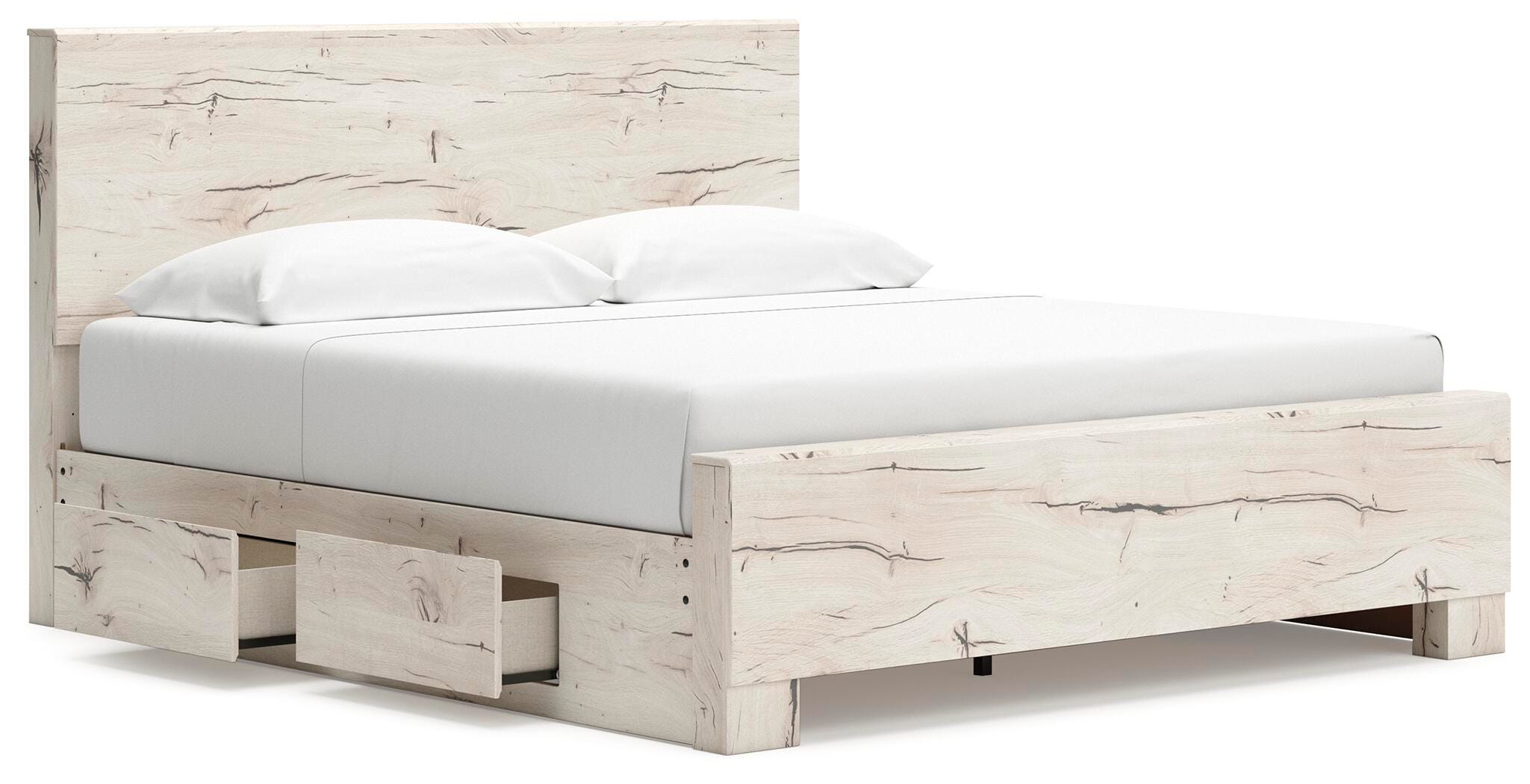 Lawroy Panel Bed with Storage