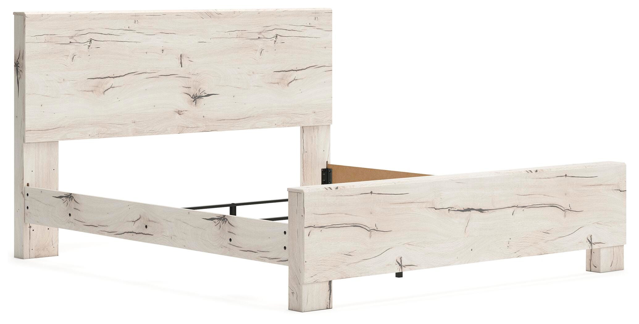 Lawroy Panel Bed, Dresser and 2 Nightstands
