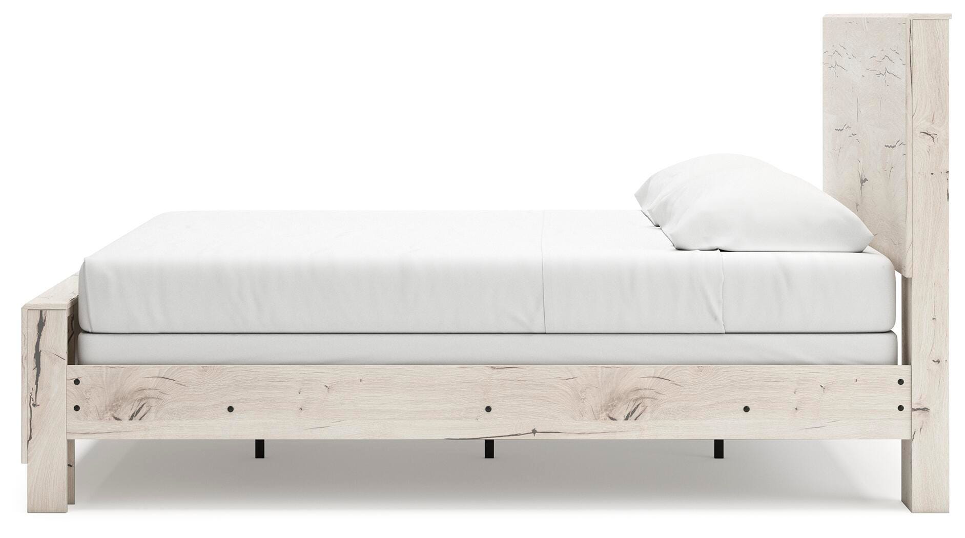 Lawroy Panel Bed, Dresser, Mirror and 2 Nightstands