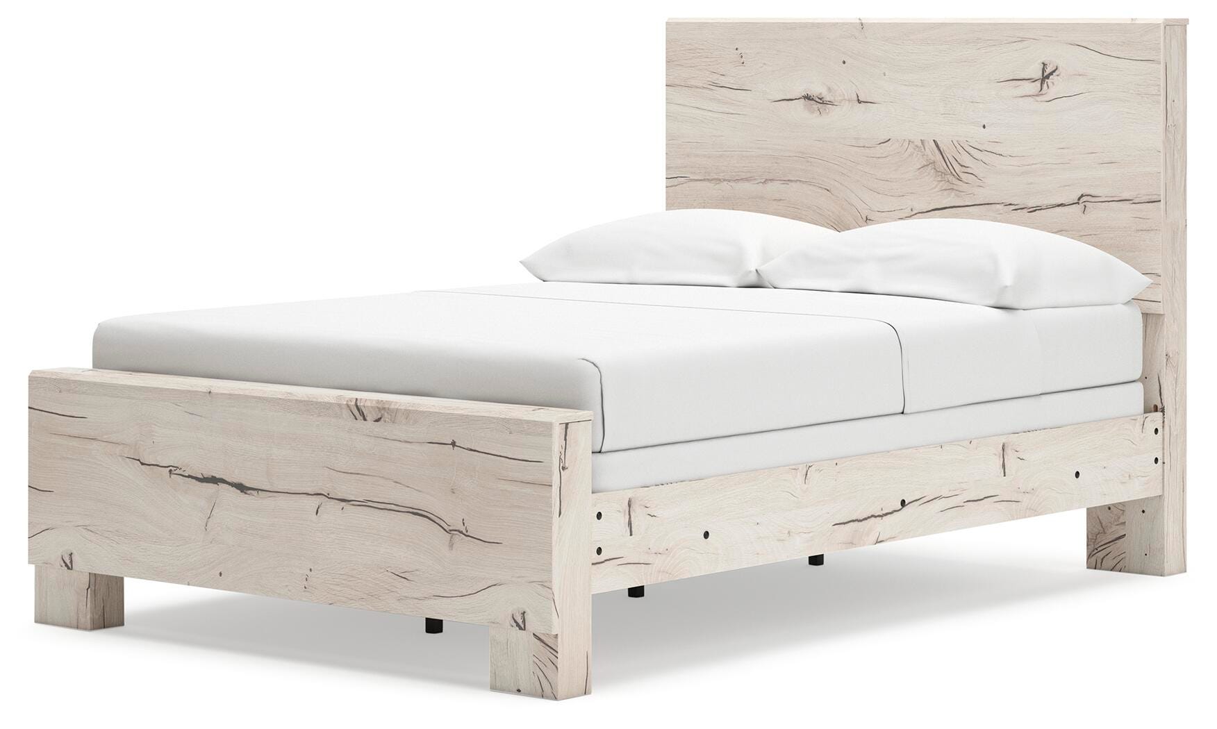 Lawroy Panel Bed, Dresser, Mirror and 2 Nightstands