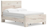 Lawroy Panel Bed and 2 Nightstands