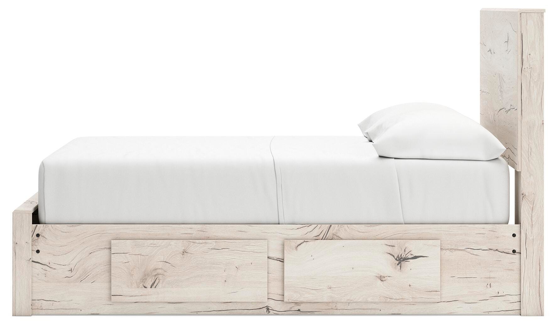 Lawroy Panel Storage Bed, Dresser, Mirror, Chest and Nightstand