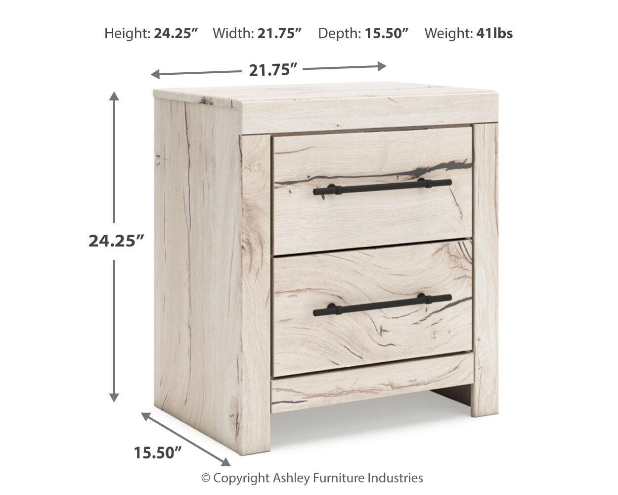 Lawroy Panel Bed and Dresser