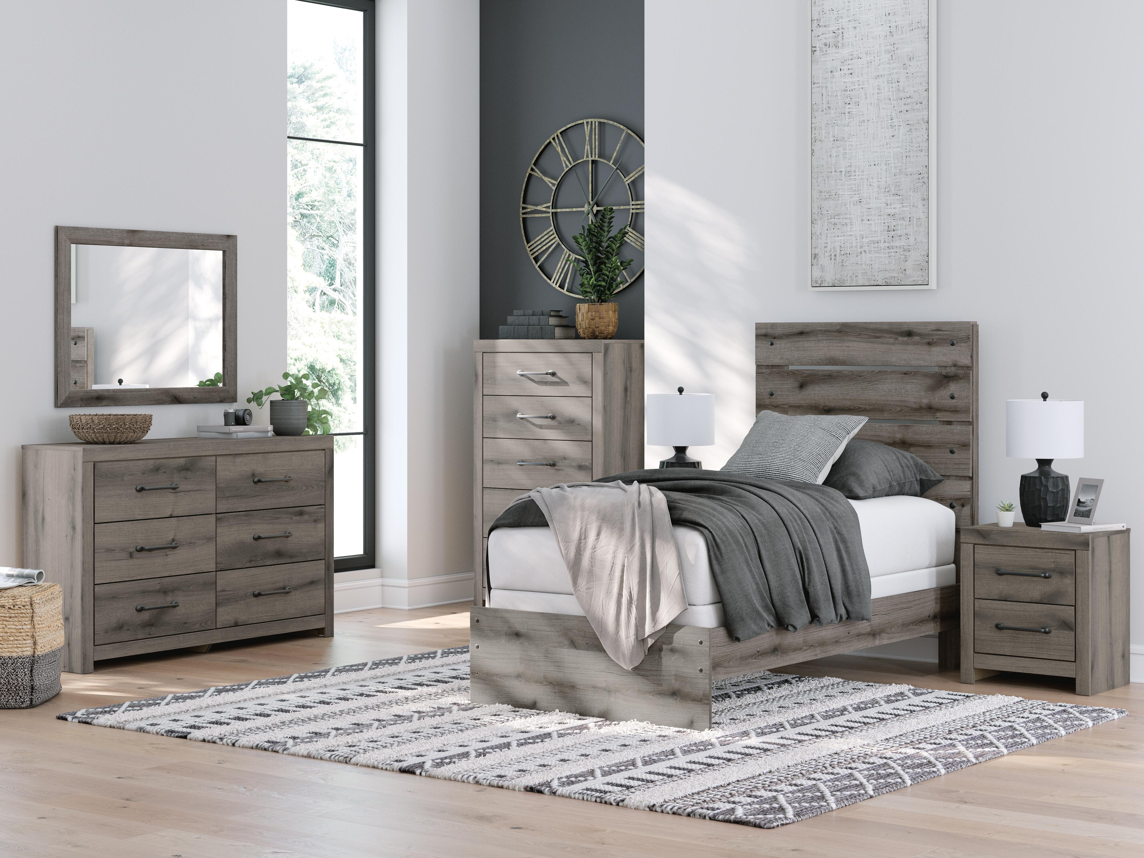 Graystorm Panel Bed