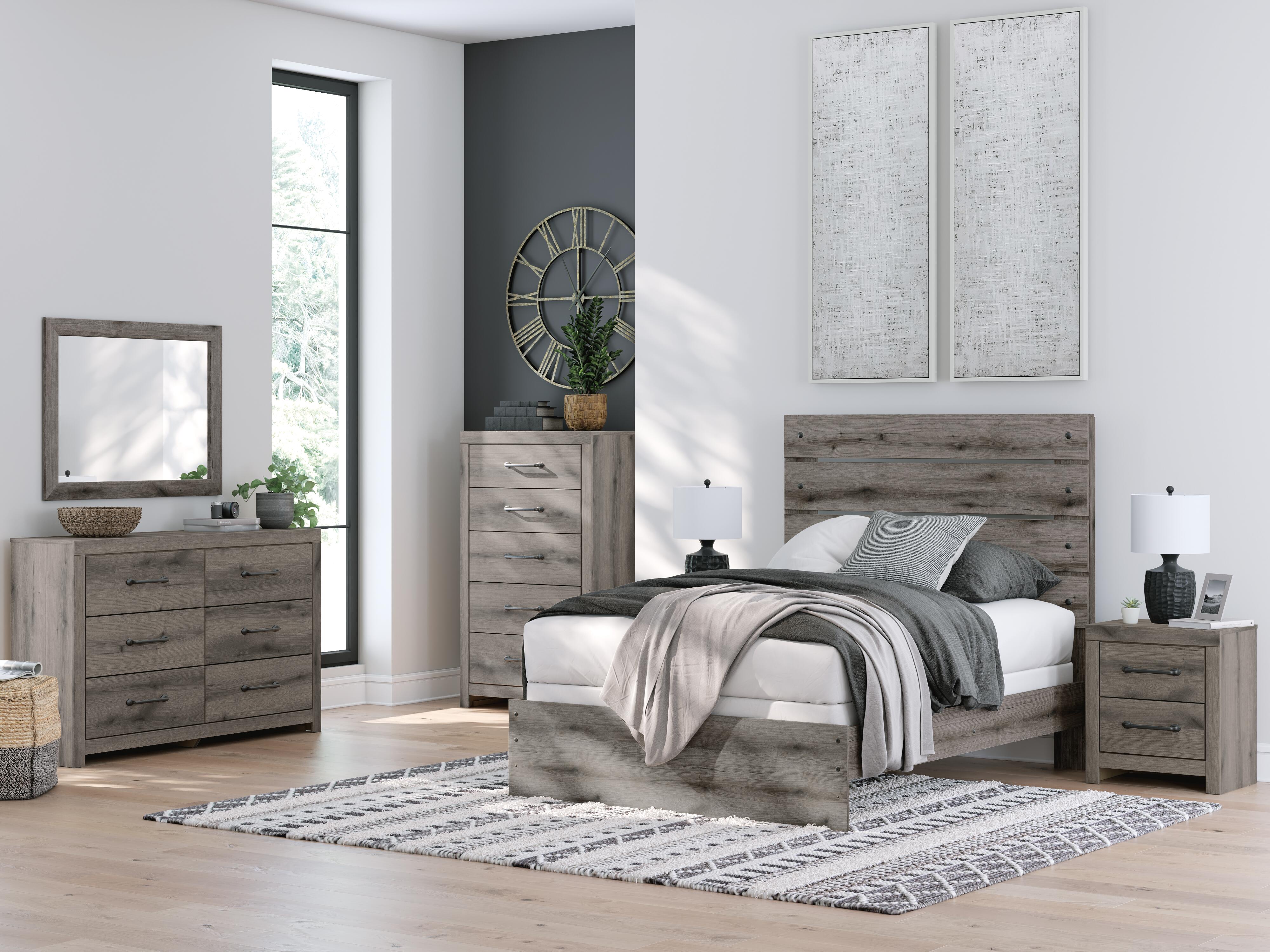 Graystorm Panel Bed