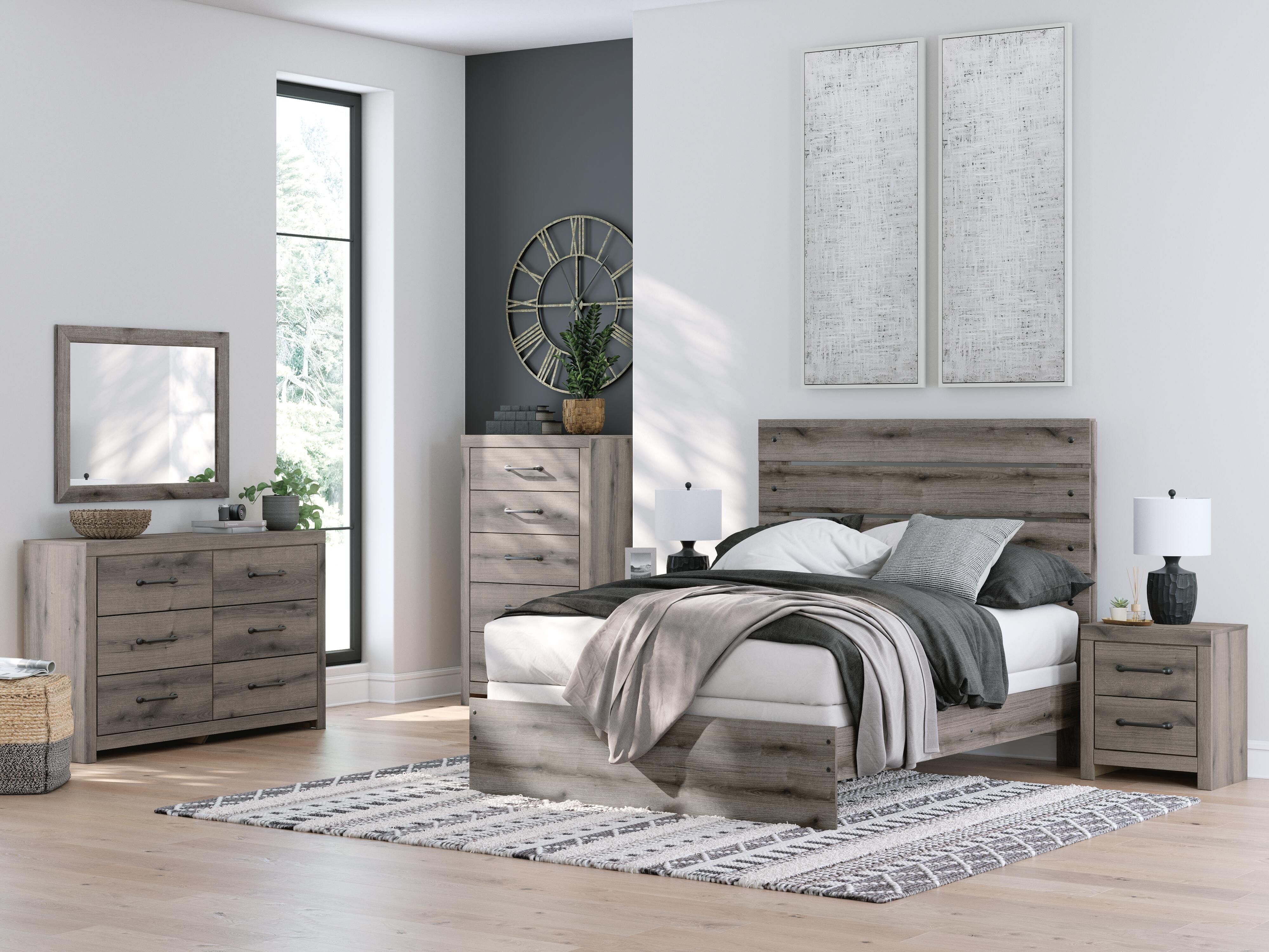 Graystorm Panel Bed