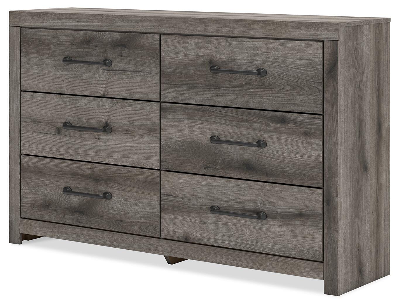 Graystorm Panel Storage Bed, Dresser and Nightstand