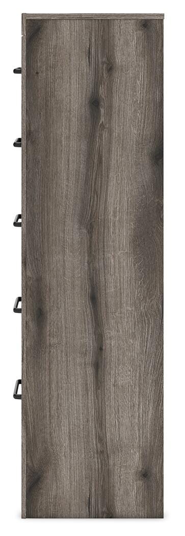 Graystorm Panel Bed, Dresser, Mirror and Chest
