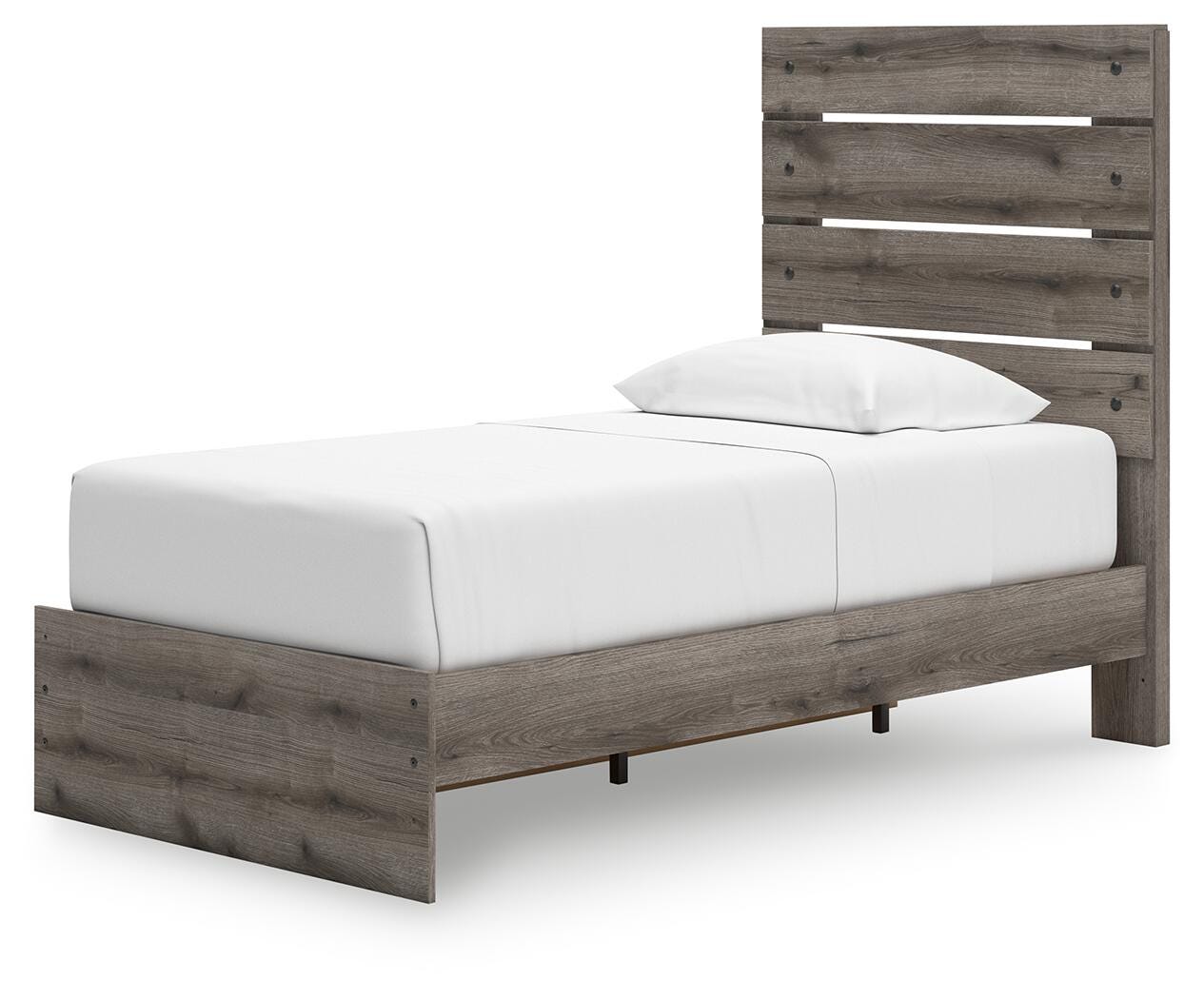 Graystorm Panel Storage Bed, Dresser and Mirror