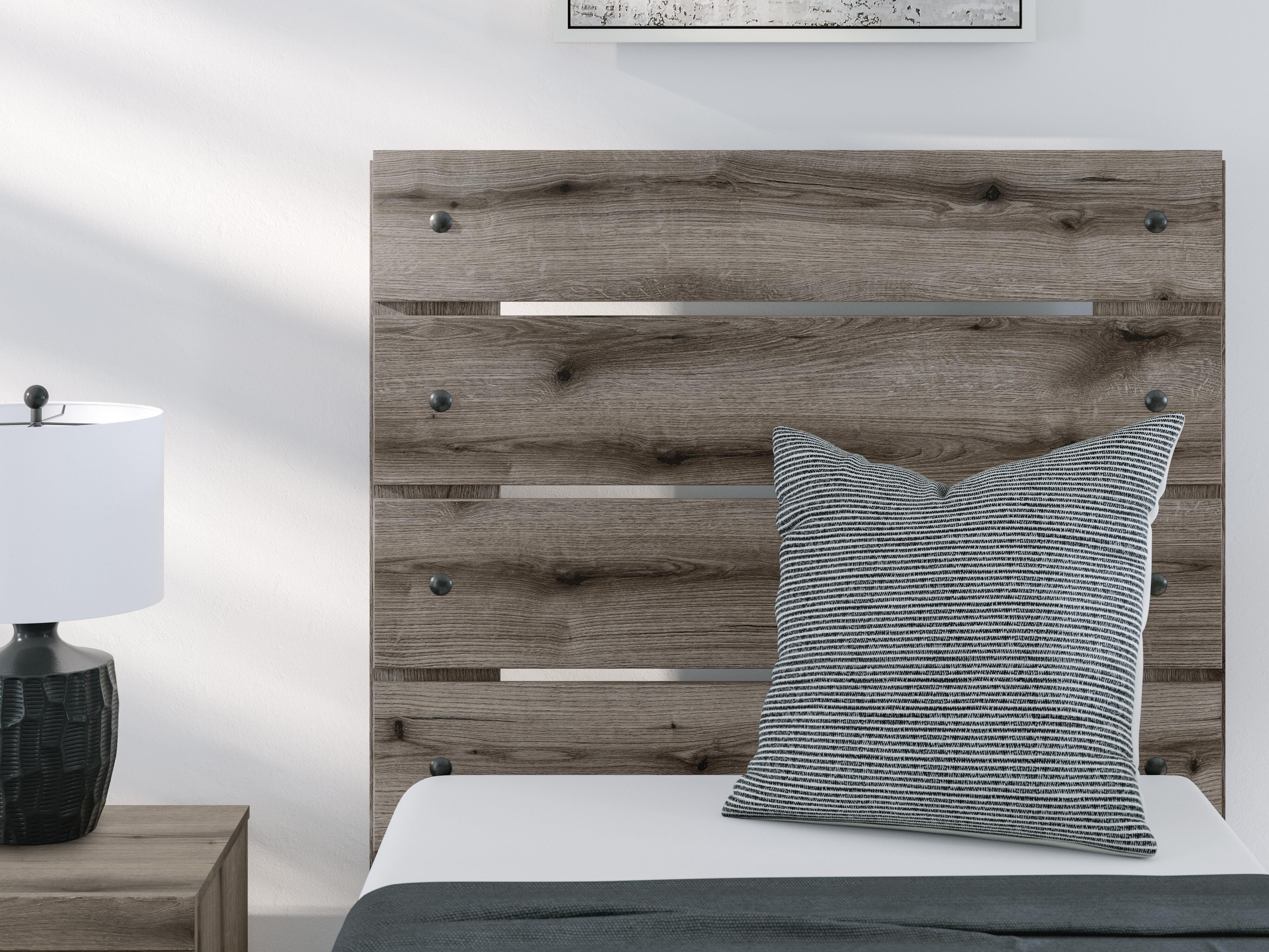 Graystorm Panel Storage Bed, Dresser, Mirror, Chest and Nightstand