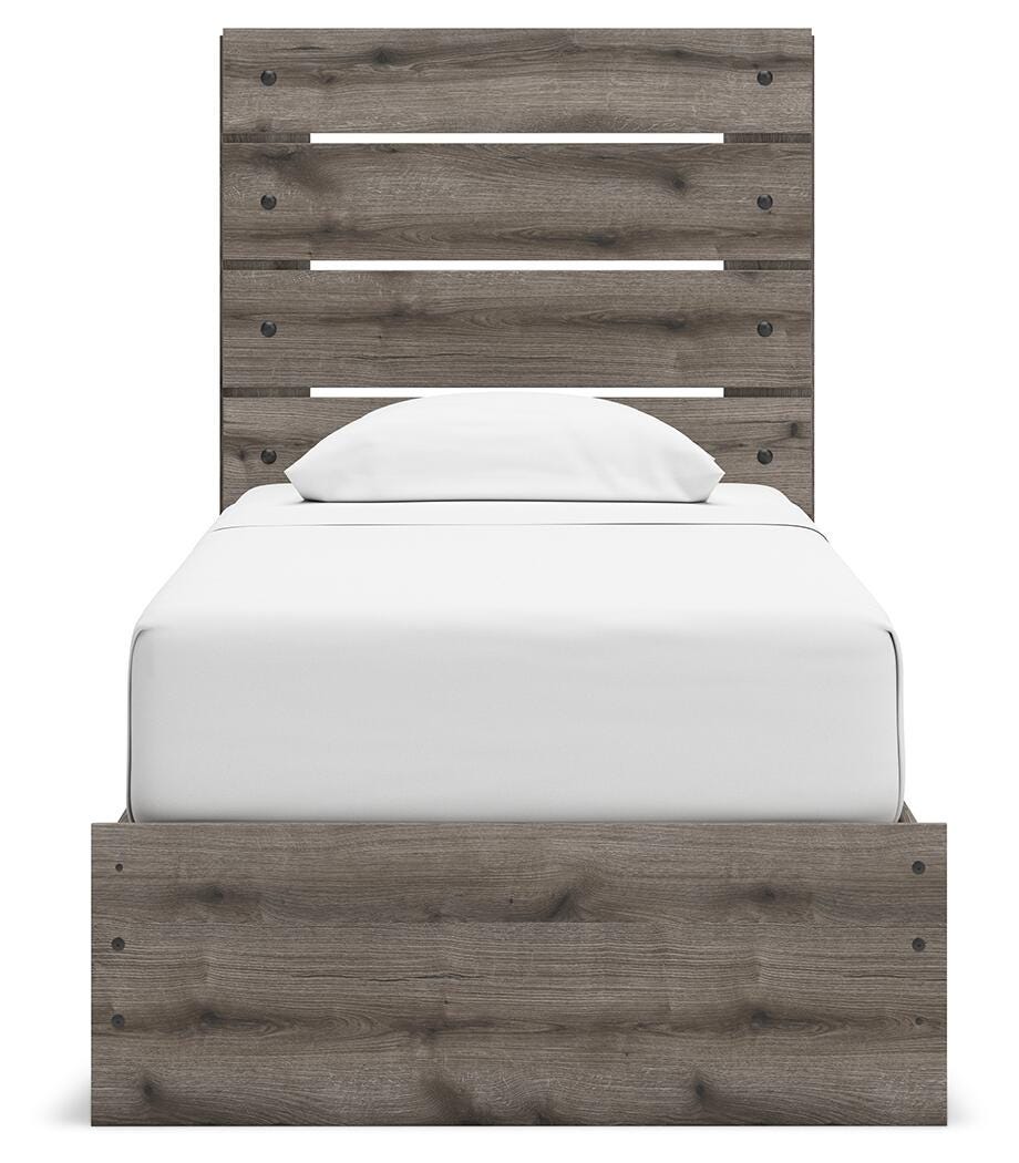 Graystorm Panel Storage Bed and Dresser