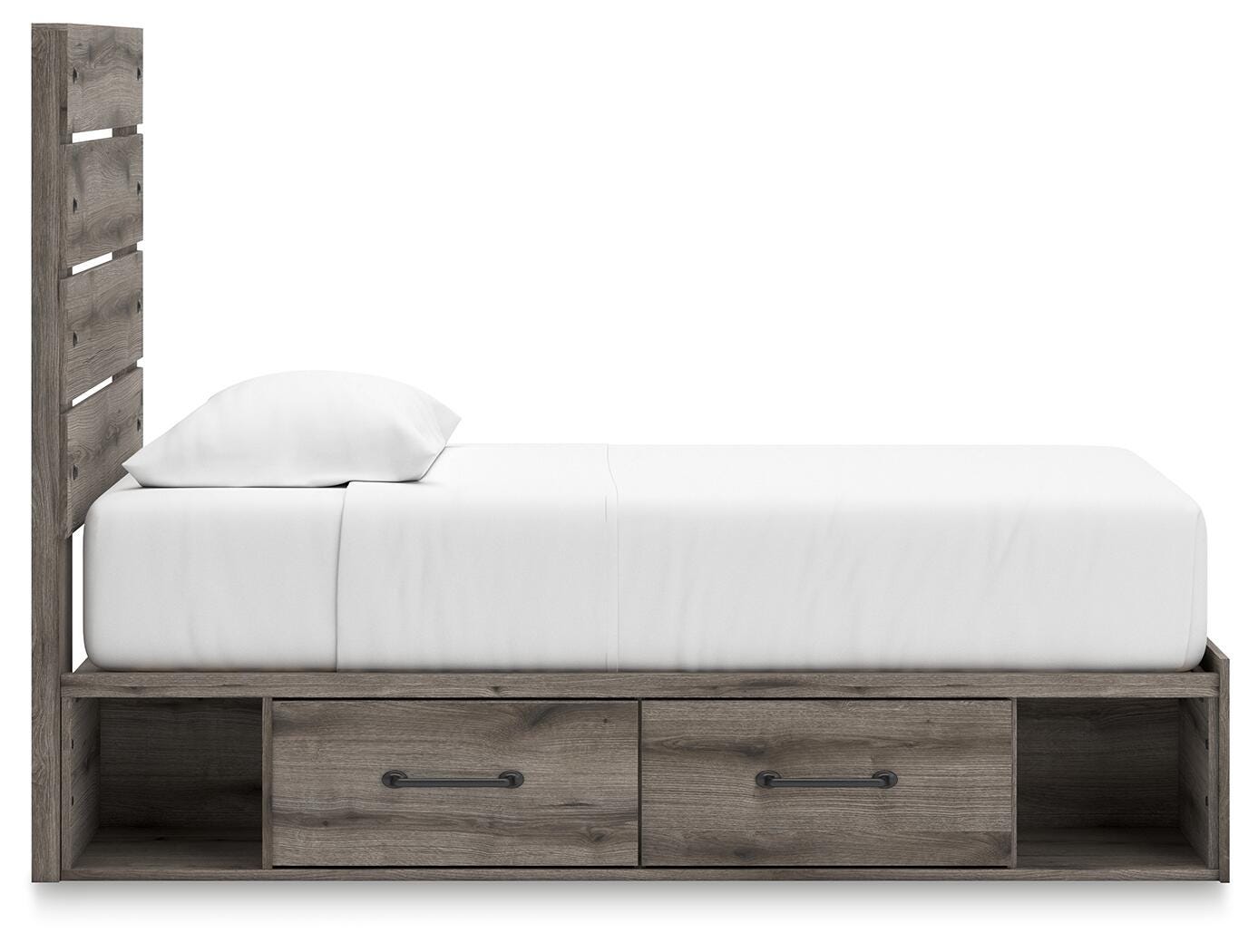 Graystorm Panel Storage Bed