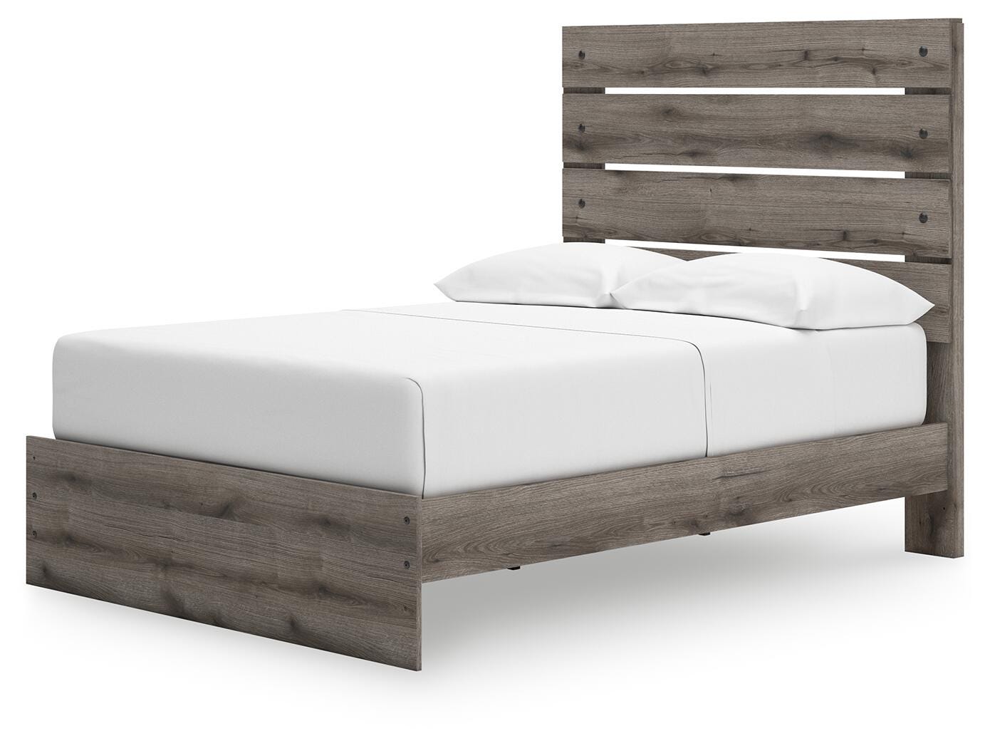 Graystorm Panel Storage Bed, Dresser, Mirror and 2 Nightstands