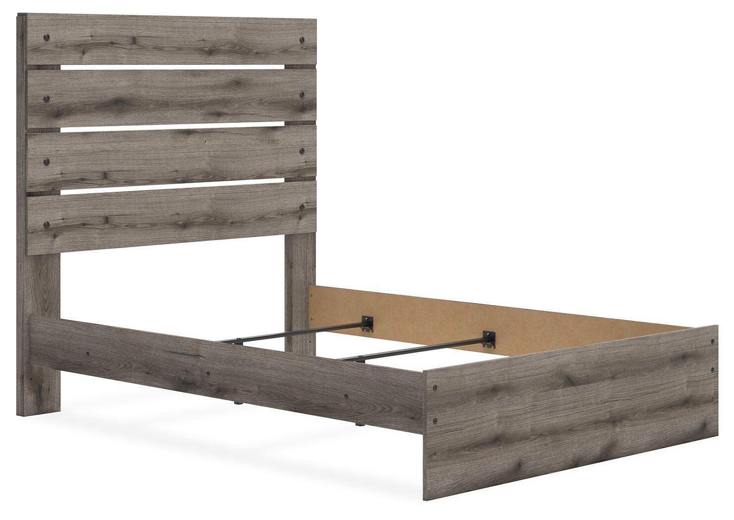 Graystorm Panel Bed and Dresser