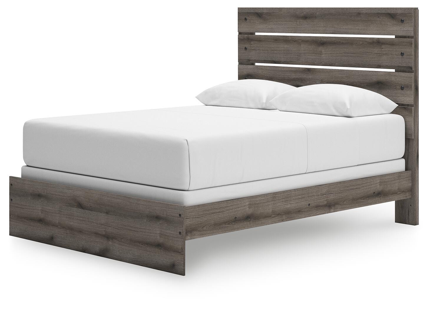 Graystorm Panel Bed and Dresser