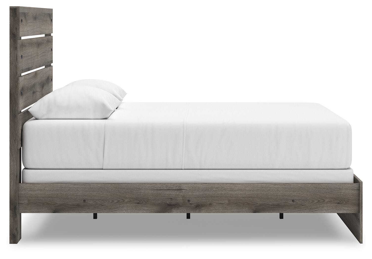 Graystorm Panel Bed, Dresser, Mirror and 2 Nightstands