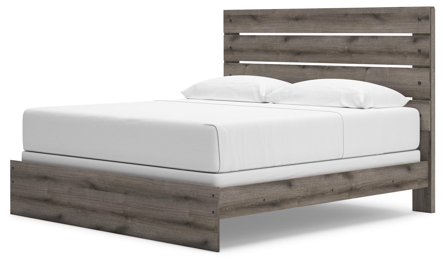 Graystorm Panel Bed, Dresser, Mirror, Chest and 2 Nightstands