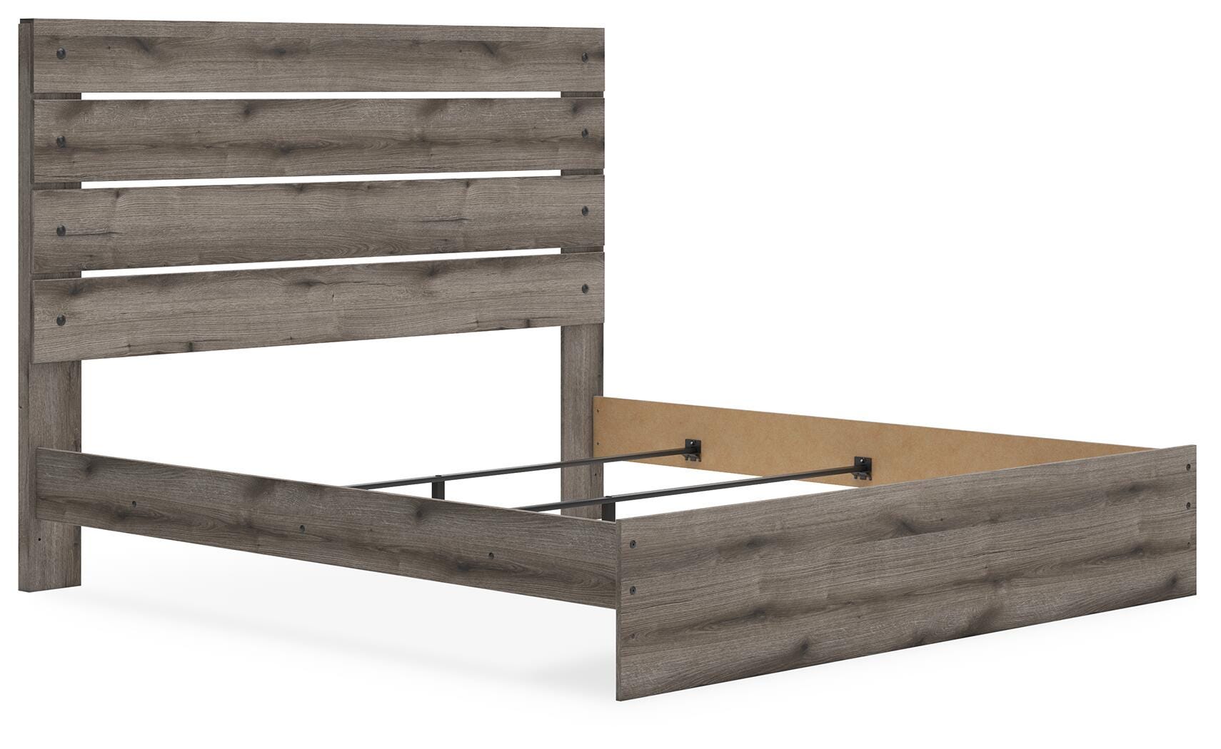 Graystorm Panel Bed, Dresser, Mirror, Chest and 2 Nightstands