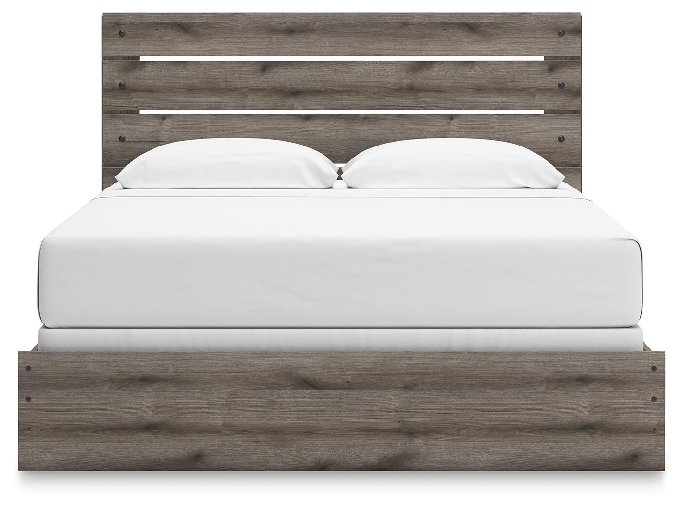 Graystorm Panel Bed, Dresser and Mirror