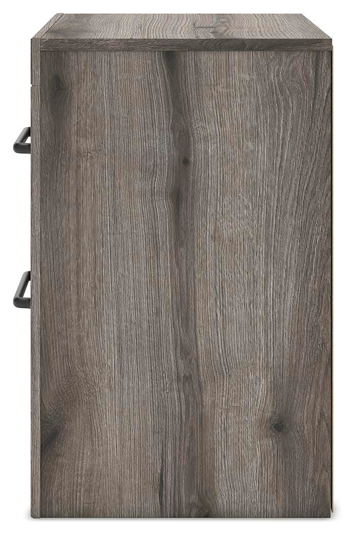 Graystorm Panel Bed, Dresser, Mirror, Chest and 2 Nightstands