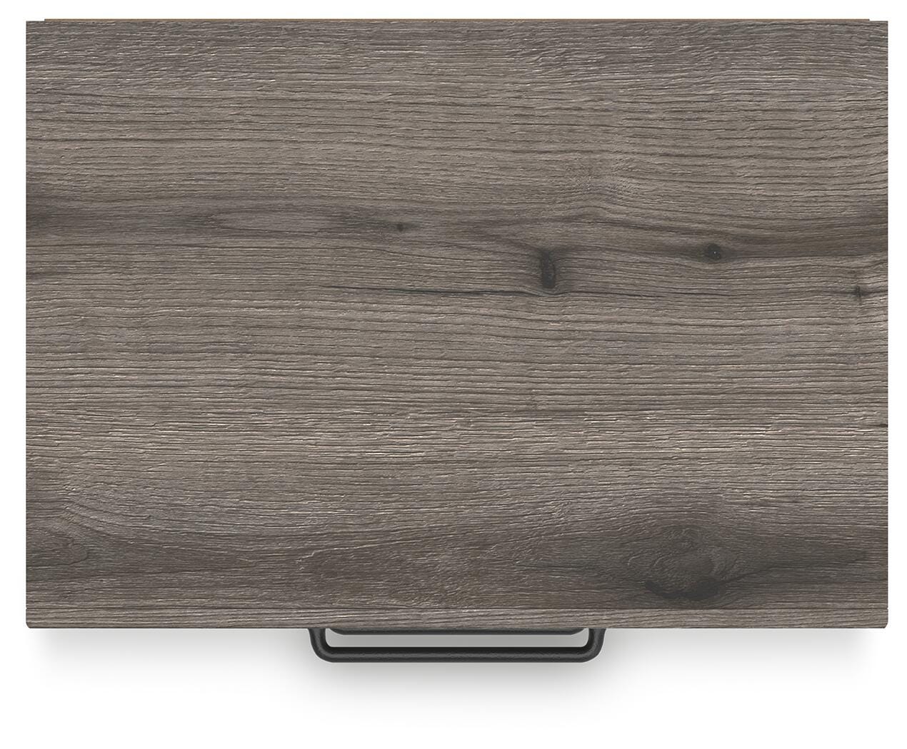 Graystorm Panel Storage Bed, Dresser, Mirror and Nightstand