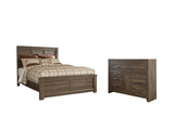 Juararo Panel Bed with Dresser