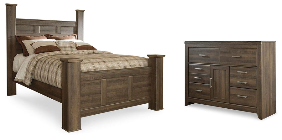 Juararo Poster Bed and Dresser