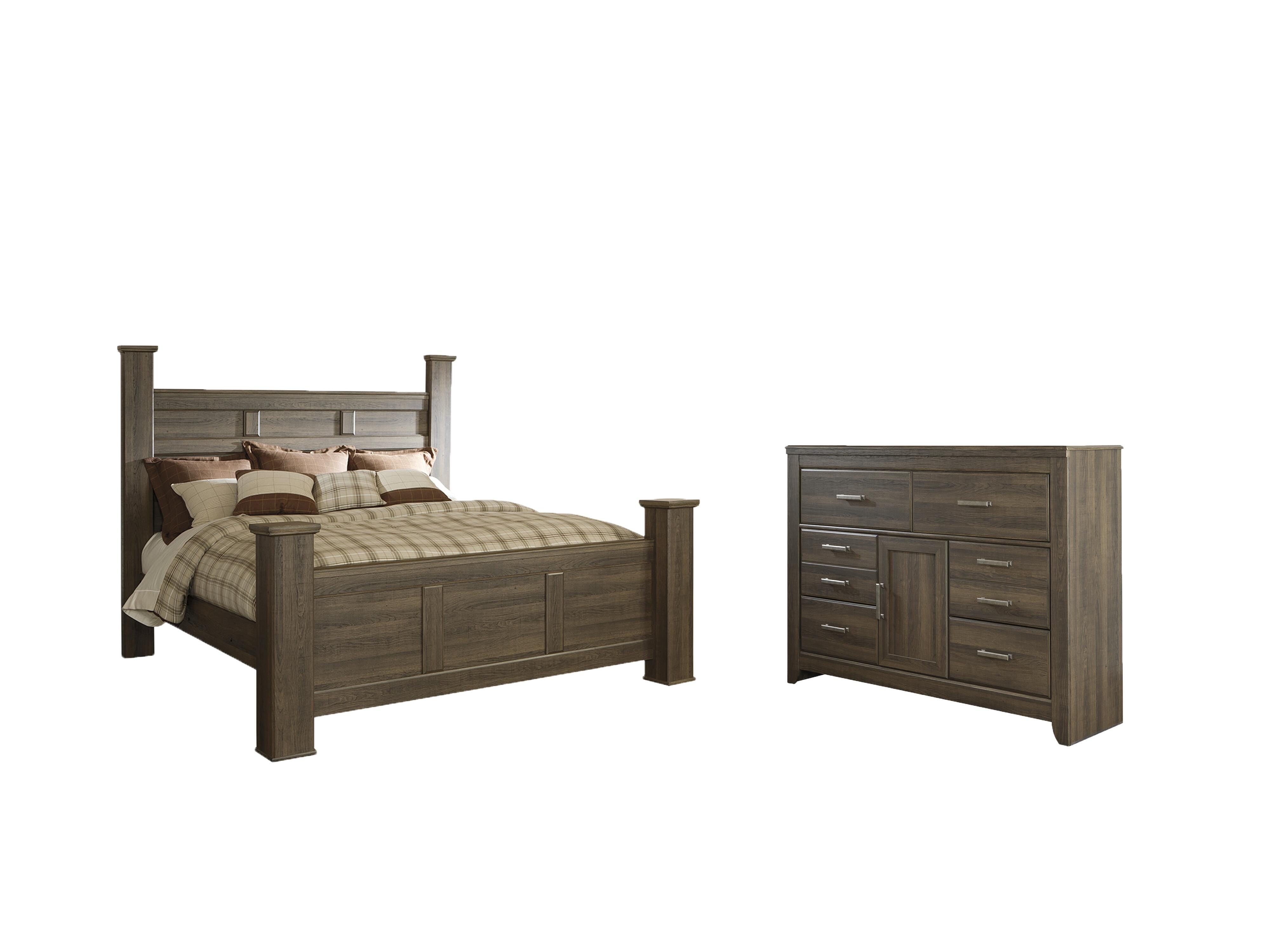 Juararo Poster Bed and Dresser