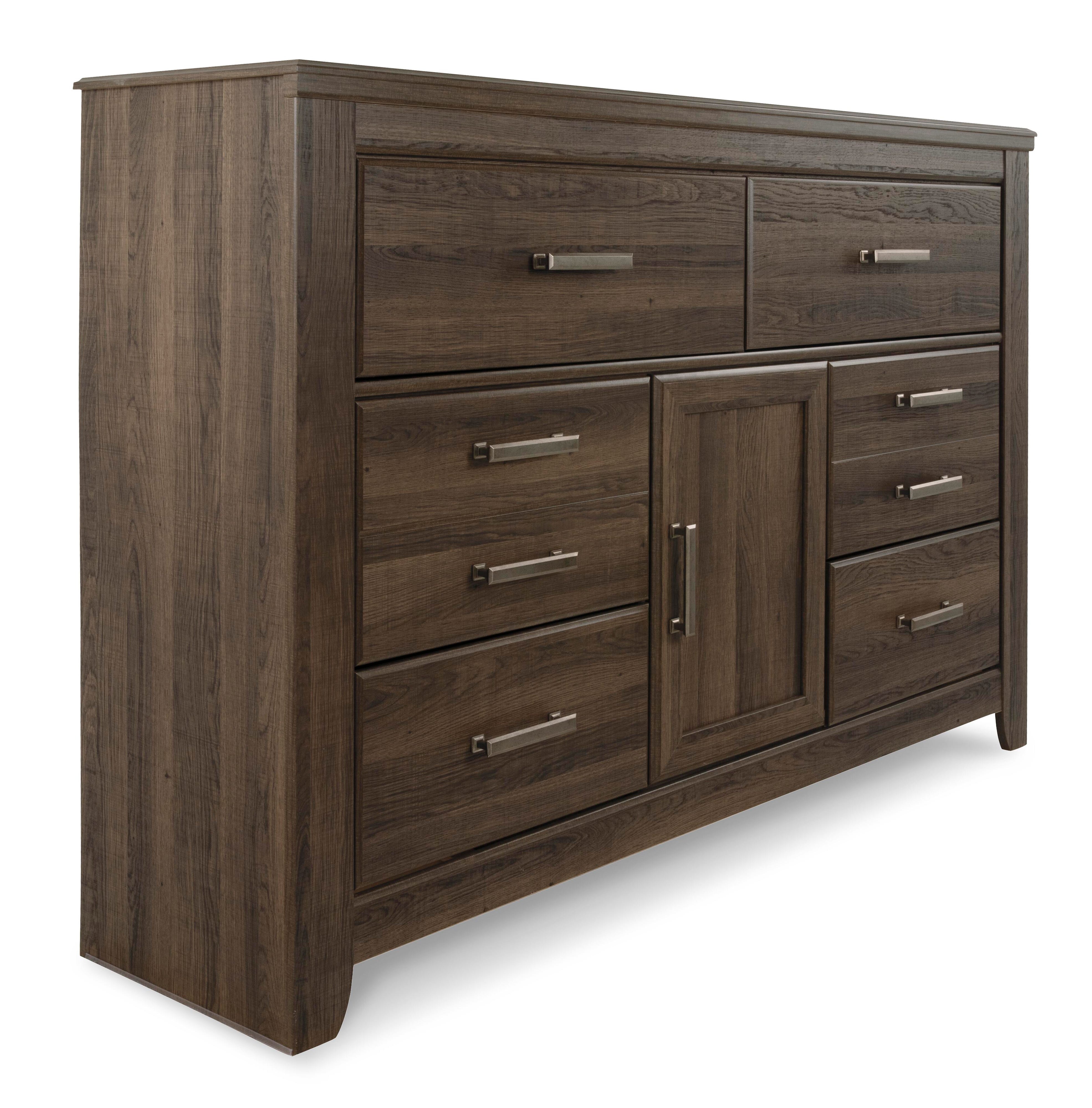 Juararo Panel Headboard with Dresser