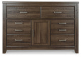 Juararo Panel Bed, Dresser, Chest and Nightstand