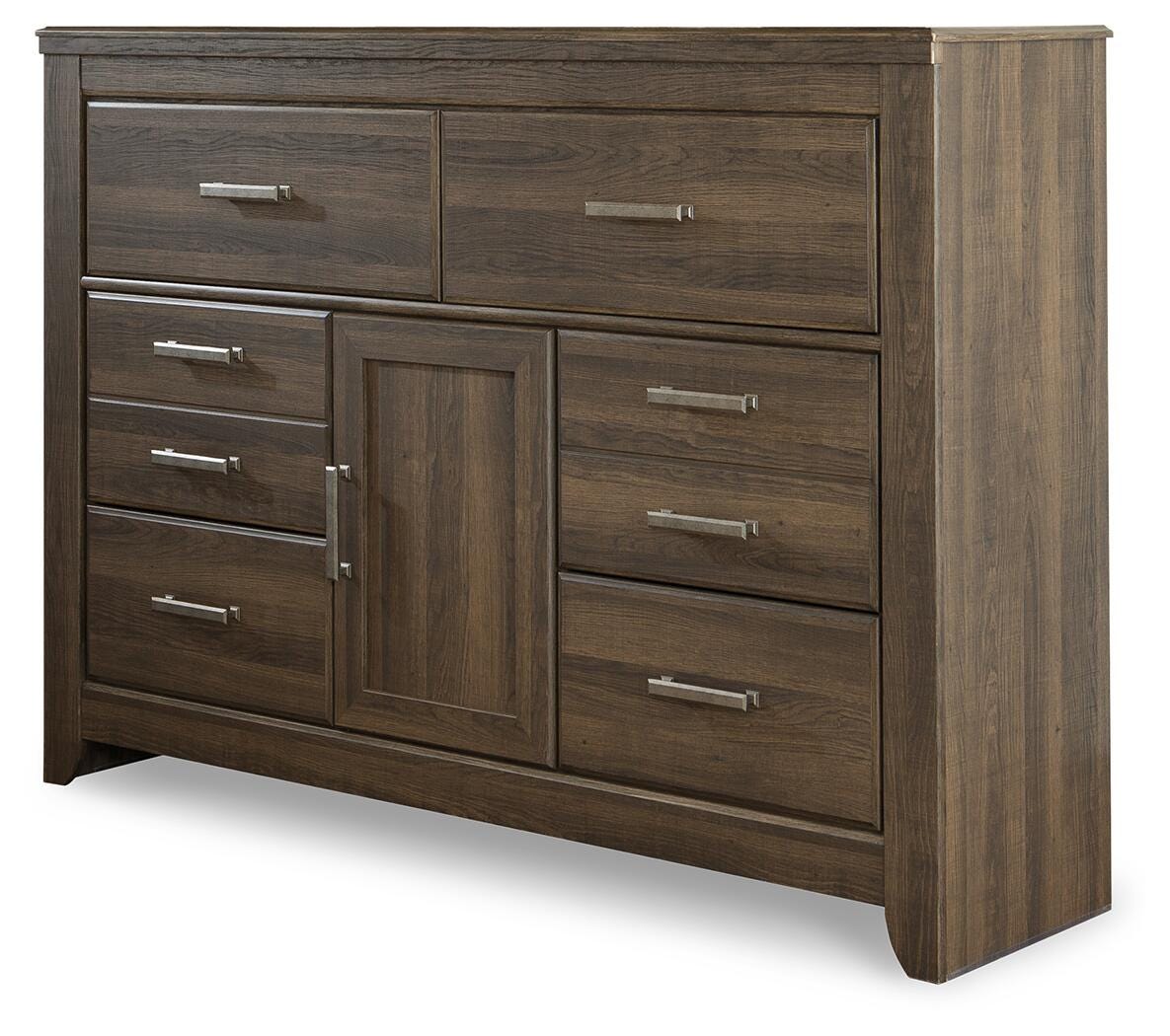 Juararo Poster Bed, Dresser, Mirror, Chest and Nightstand