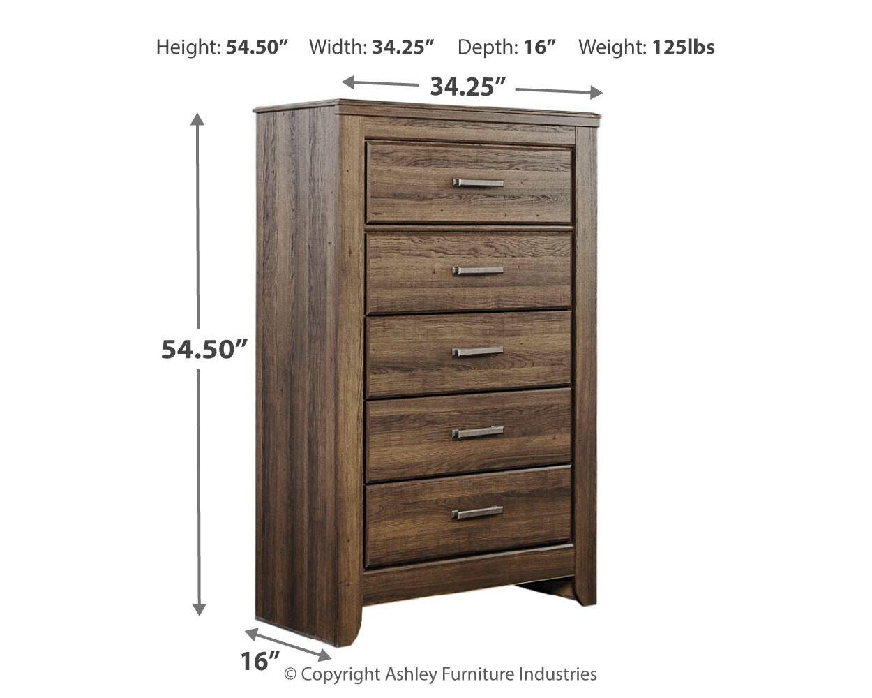 Juararo Poster Bed, Chest and 2 Nightstands