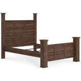 Juararo Poster Bed, Dresser and Mirror
